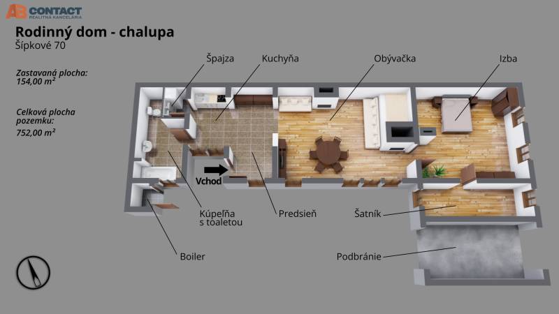 predaj Dom Šípkové 70